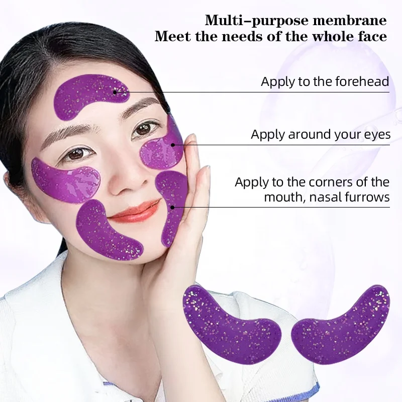 Hydrogel Eye Patch Remove Dark Circle Oem Beauty Skin Care Mask Wholesale Korean Collagen Under Eye Mask For Puffy Eye Reducing