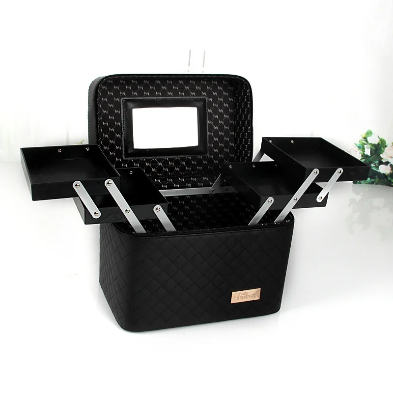 Ultra-large capacity Travel StorageCosm etic box Multi-Purpose Cosmetic Bag For makeup brush holder