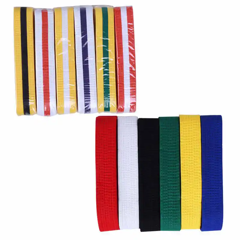 wholesale Top Best Customized Martial Arts Training Taekwondo Belts For Suits