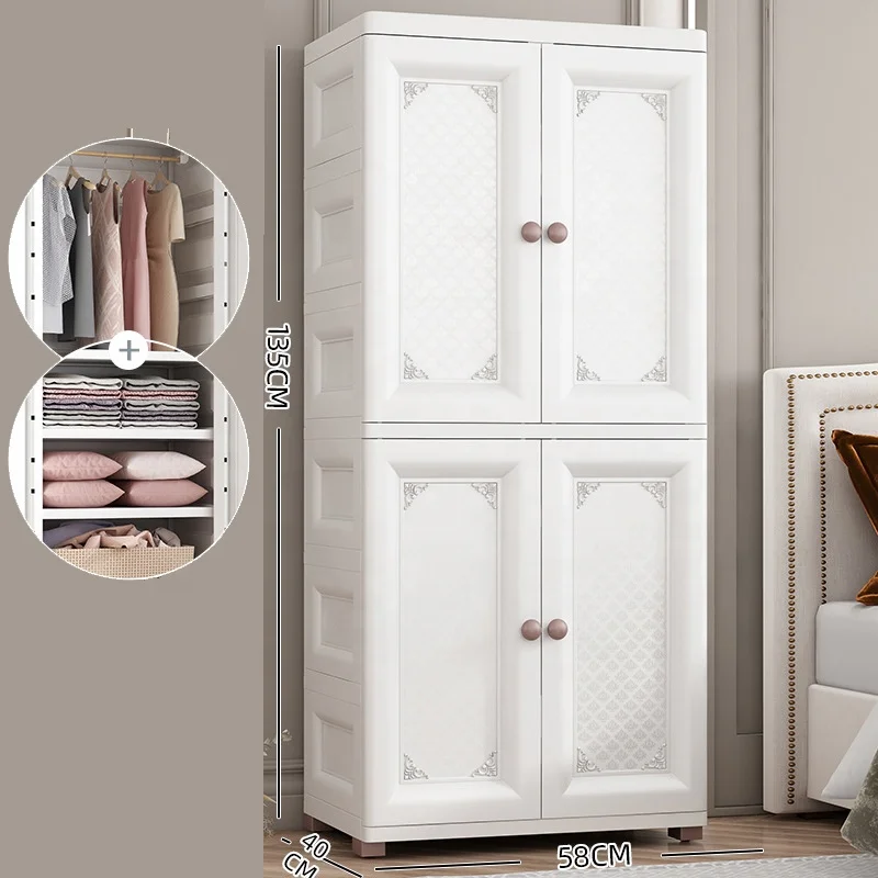 Mutli-layers 3/4/5 layers clothes cupboard wardrobe with hanging and drawer cabinet