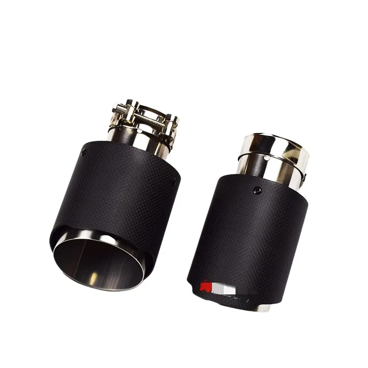 Factory sales Exhaust tip for BMW M5 F90 f10 f30 m3 Carbon Fiber high quality for decoration car muffler pipe