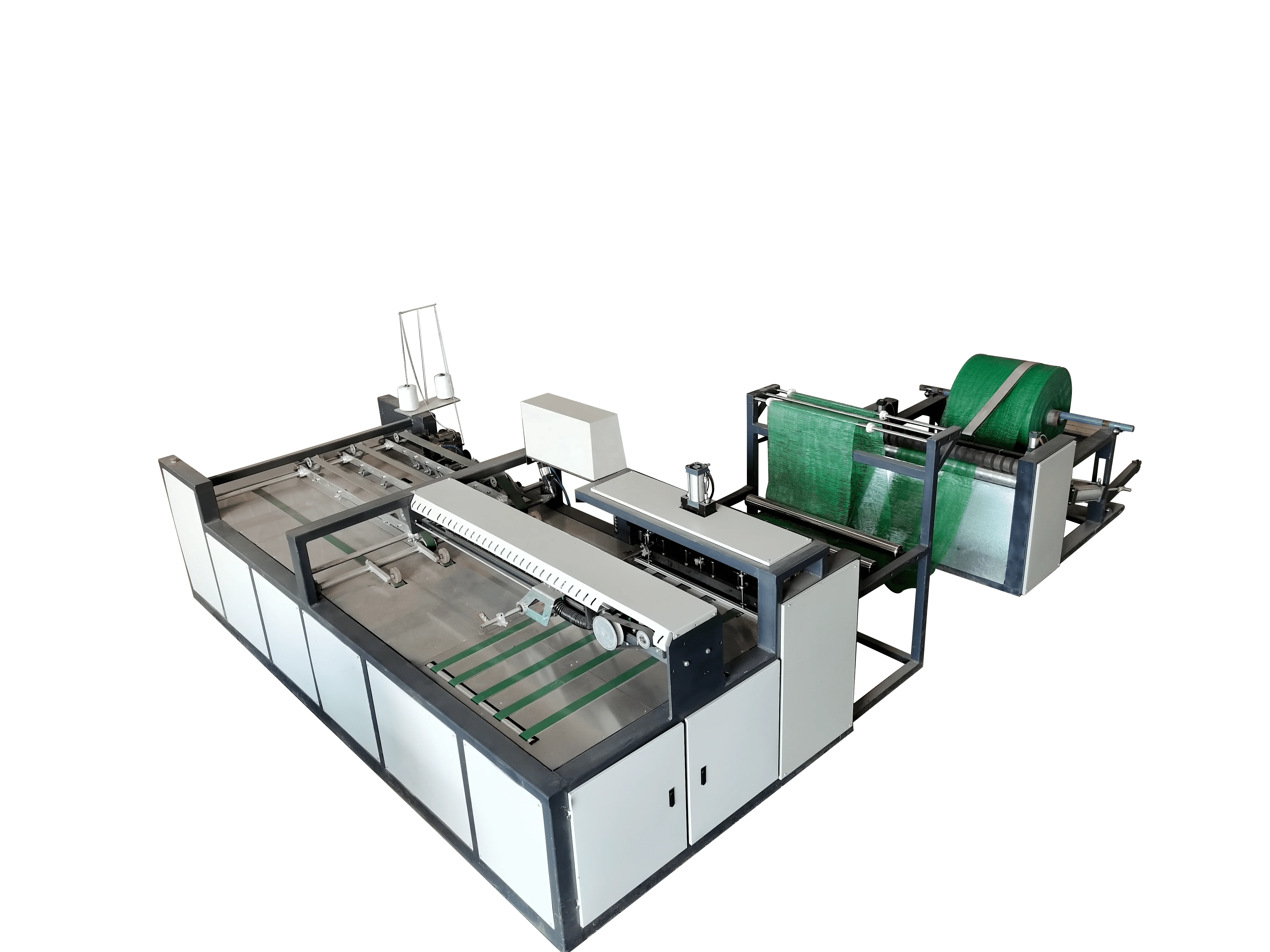 Longyi supply new plastic network bags bag woven bag production and processing equipment cutting swing machine