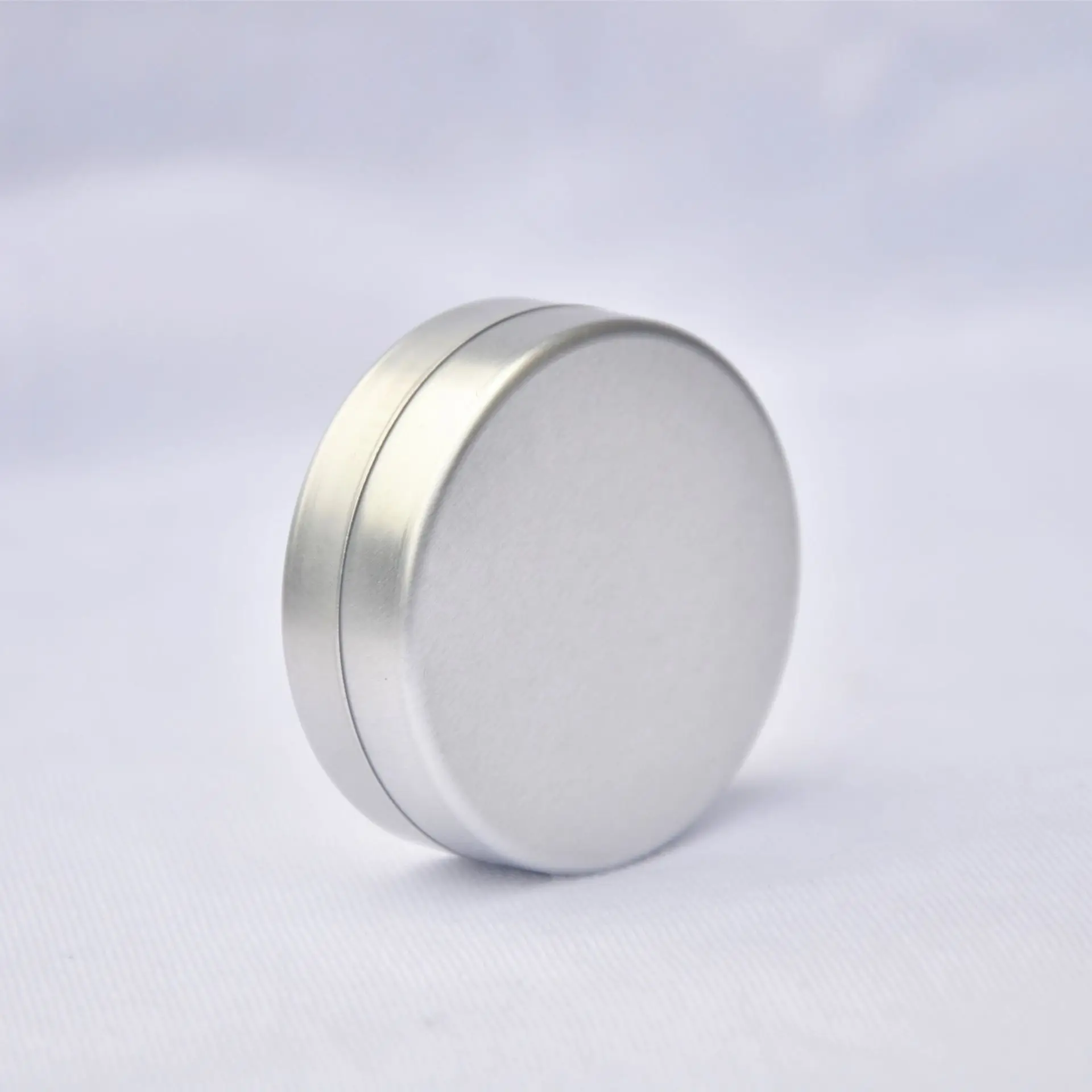 Comfrey Ointment Oil Aluminum Box 15G ML 46*15mm Round Cosmetic cans for candles silver tins with screw lid