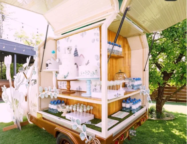 Popular High quality mobile ice cream fish and chips equipment shawarma mobile food truck refrigerated mobile bbq food cart