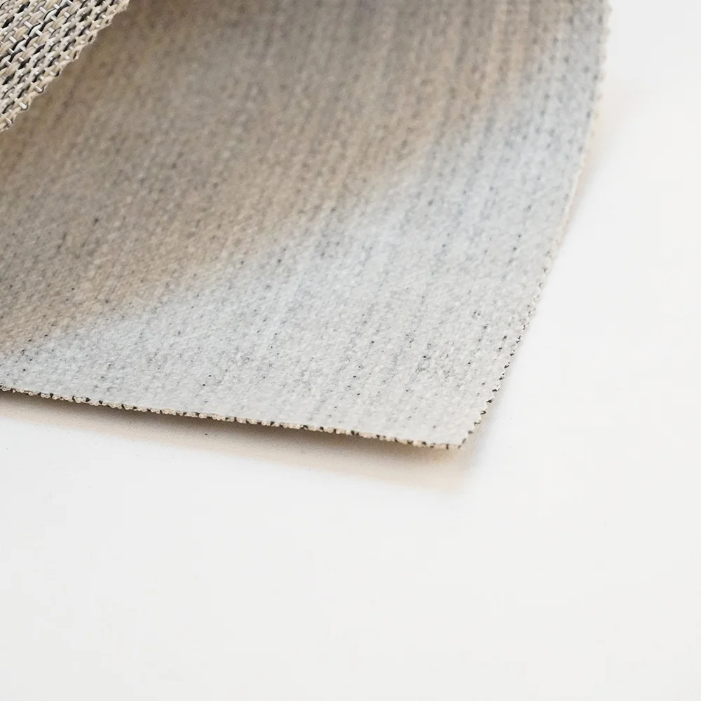 Luxury deluxe living room wallpaper woven vinyl 3D Foam wallpaper