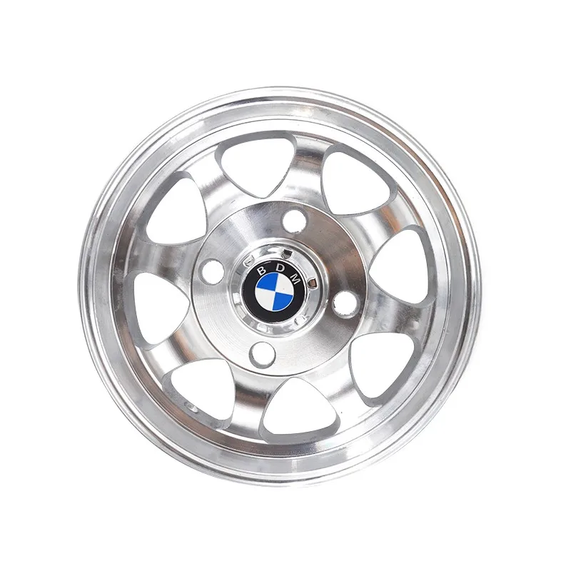 Electric car motorcycle 10-inch wheel rim 400/375/350-10 front and rear all aluminum vacuum tire hub