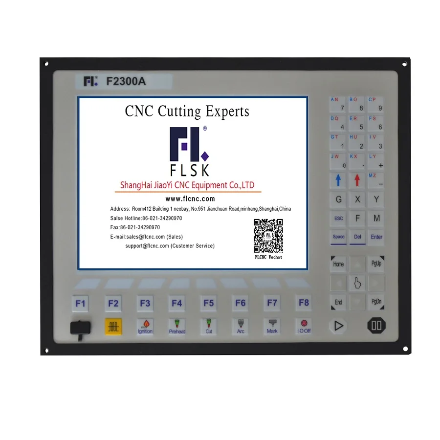 Hot selling F2300A ARM9 main CPU 2 axis CNC plasma controller for plasma cutting machine