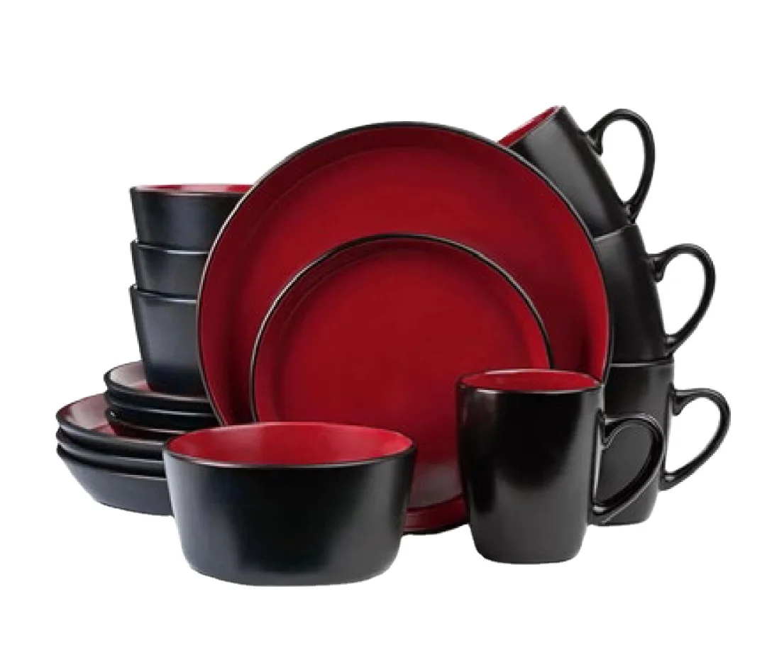 16pcs ceramic dinnerware set, customized color, matte color
