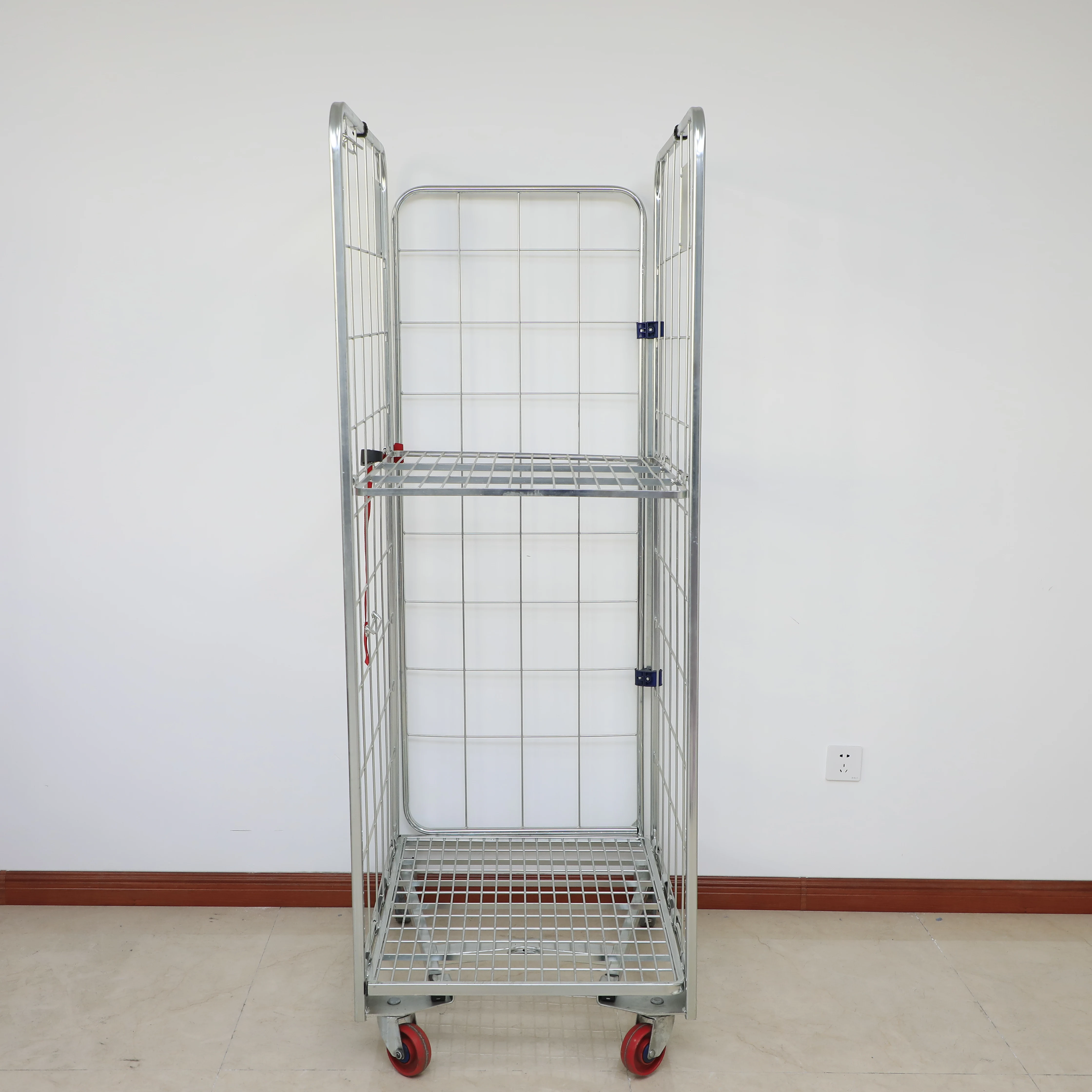 Оптовая продажа с фабрики новый дизайн контейнеры для хранения из проволочной сетки оборудование