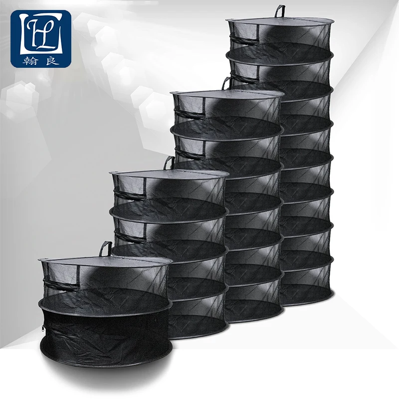 Sun-dried net medicinal material drying net sun-dried fish net insect-proof net folding pack net cage manufacturer