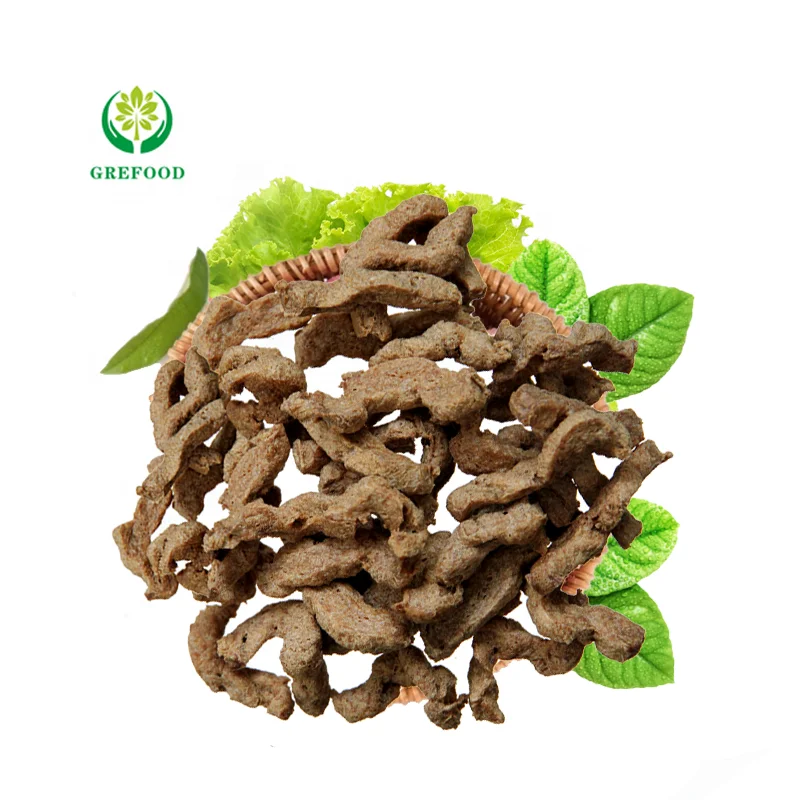 Полоски из говядины, текстурированный соевый белок, вегетарианский сэндвич-мясо Grefood TVP, горячий горшок, соевое мясо TVP с сертификатом HALAL, питательные TSP