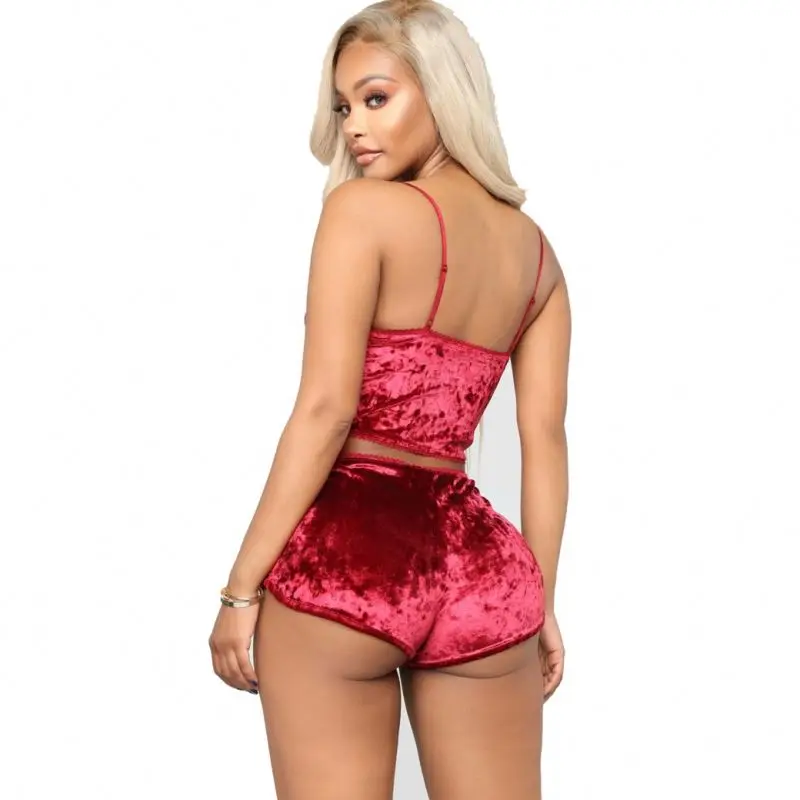 Plus size pajamas sleepwear set chemise femme multicolore