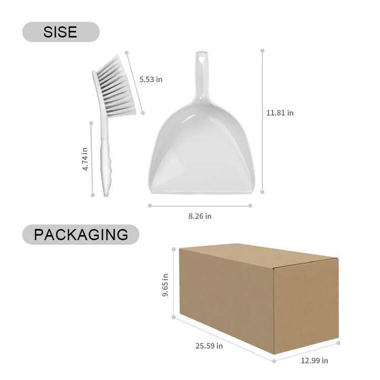 Mini Desk Dustpan High Quality Blue Pink Home Keyboard Sweeping Brush Sets Mini Desk Plastic Dustpan