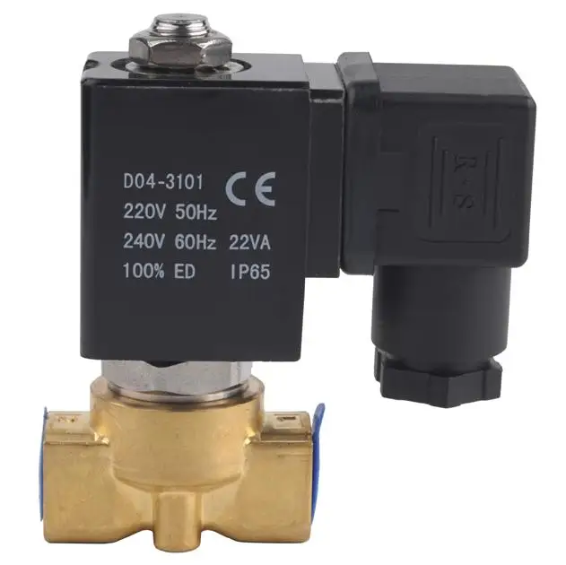 Factory Direct Sale Micro Mini DN2.5~4 Laboratory Equipment Valve 24v 220v Valvula Pneumatic Water Solenoid Valve