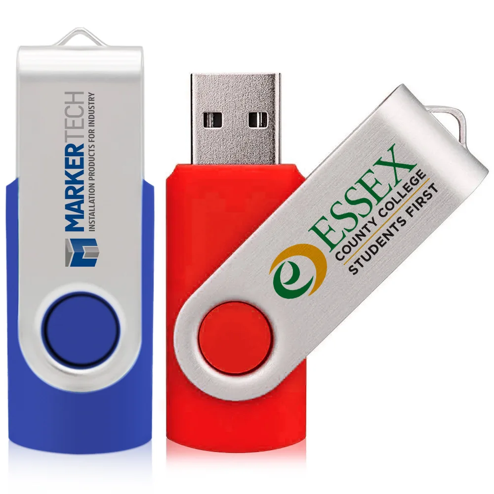 USB-флеш-накопители с пользовательским логотипом 8 ГБ 16 32 64 USB-2 0 3 металлическая карта памяти