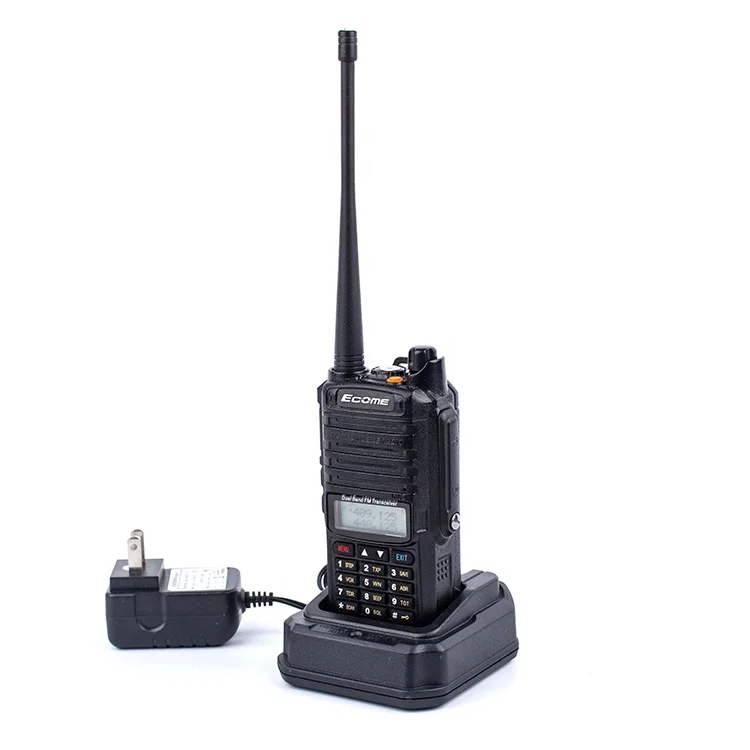 Ecome Et uv300 Uhf Vhf Dual Band ham Radio Walkie Talkie Handheld Amateur Transceiver (1600056452835)