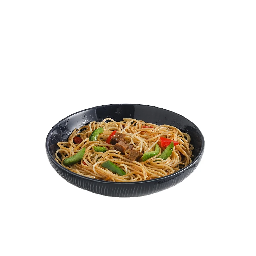 Ready Goods High Purchase Rate Ceramic Pasta Plate 8.5 Inch Salad Bowl Wholesale Dish Plate