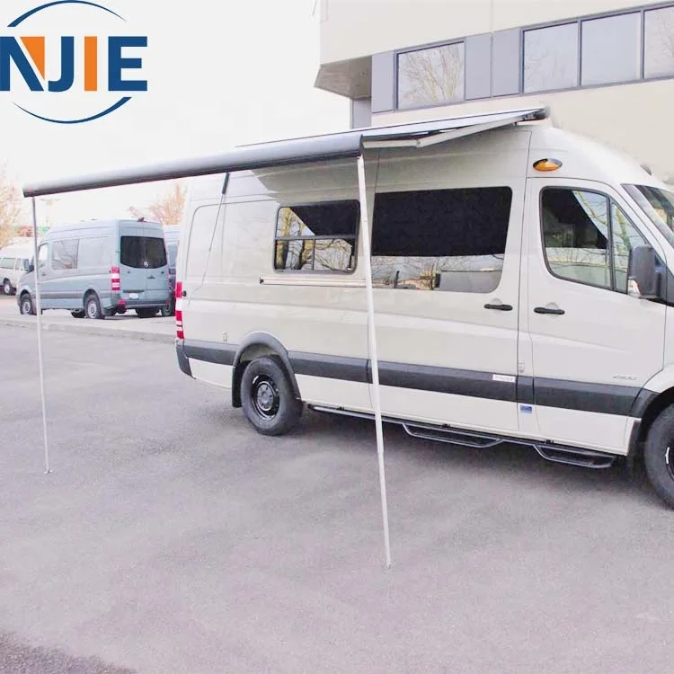 China factory price 100% sun shade waterproof retractable caravan RV side awning