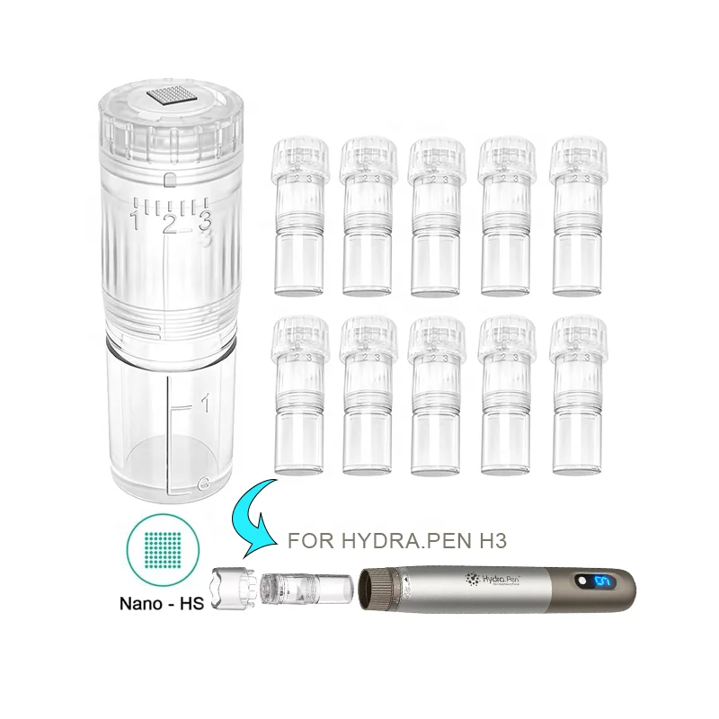 factory top Nano-S needle cartridges for Hydra.Pen H3 Authentic Disposable Replacement parts for painless microneedle treatment