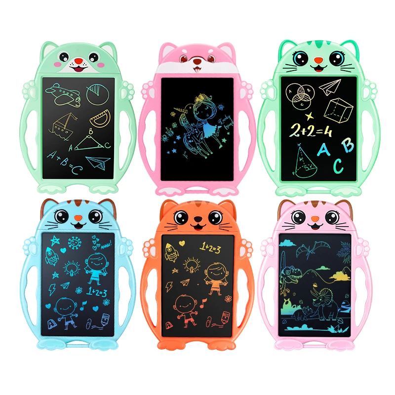 Christmas Gift Set For Kids Wholesale Educational Boards 8.5 Lcd Writing Tablet Erasable Drawing Pad Boys Girl Toys Kids