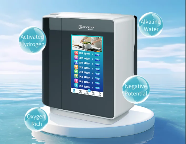 OEM factory 800GDP hydrogen  Alkaline water ionizer water purifire Home appliances water treatment appliances