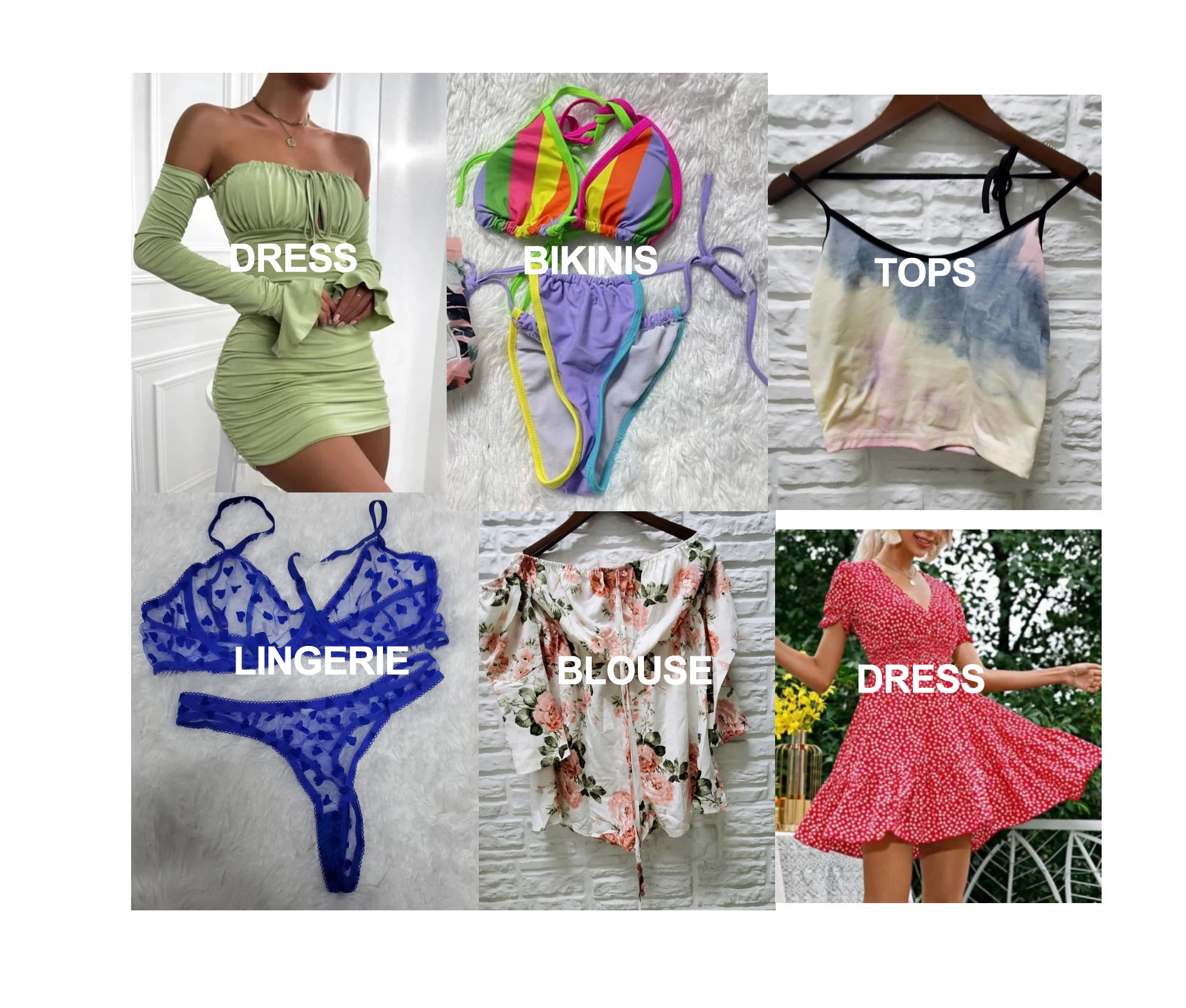 Dress bulk  Yoinses brand stock dresses wholesale bale clothing