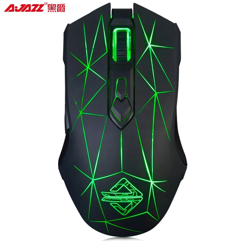 Ajazz AJ52 RGB Backlit Wired Gaming Mouse Adjustable DPI Programmable 7 Buttons Desktop Computer Mouse