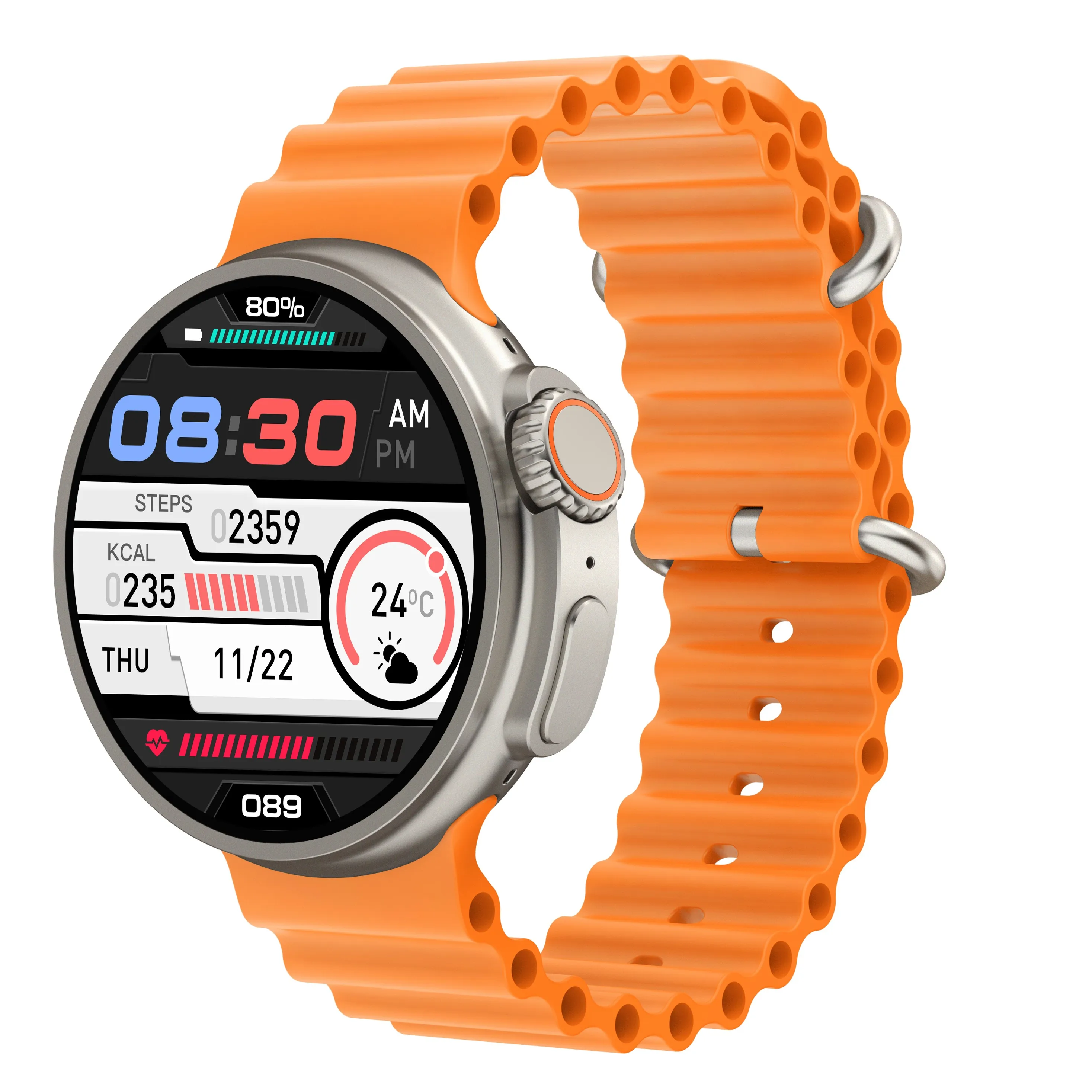 K9 Ultra 1.39 Inch TFT Round Screen Smart Watch For Men 360*360 pixels Bt Call NFC Wireless Charging Waterproof Smart Watch