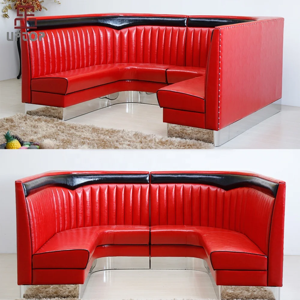 (SP-KS258) Retro leather wholesale modern living room furniture restaurant sofa
