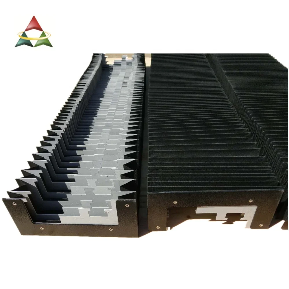 Нейлоновая Защитная телескопическая сильфоновая Крышка для станка