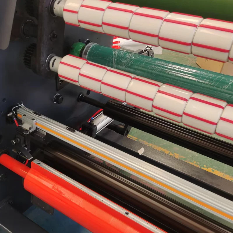 GL-216 High quality adhesive tape slitting and cutting machine 1 mm thick material slitting machine