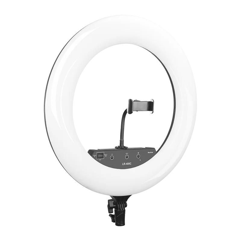 LR-480C NiceFoto 18ich 20W LED live light ring light