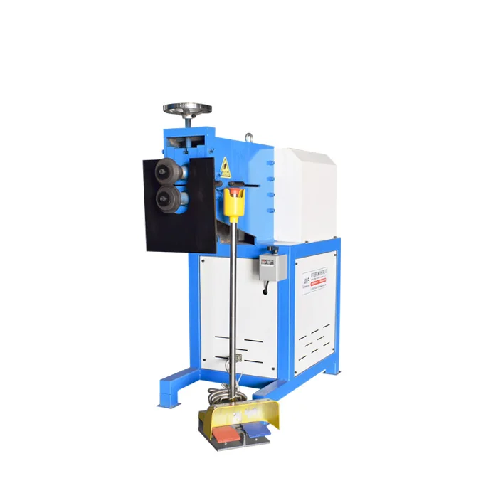 HVAC System 2mm Galvanized Sheet Air Duct Making Mechanical Rotary Beading Grooving Machine For Sale