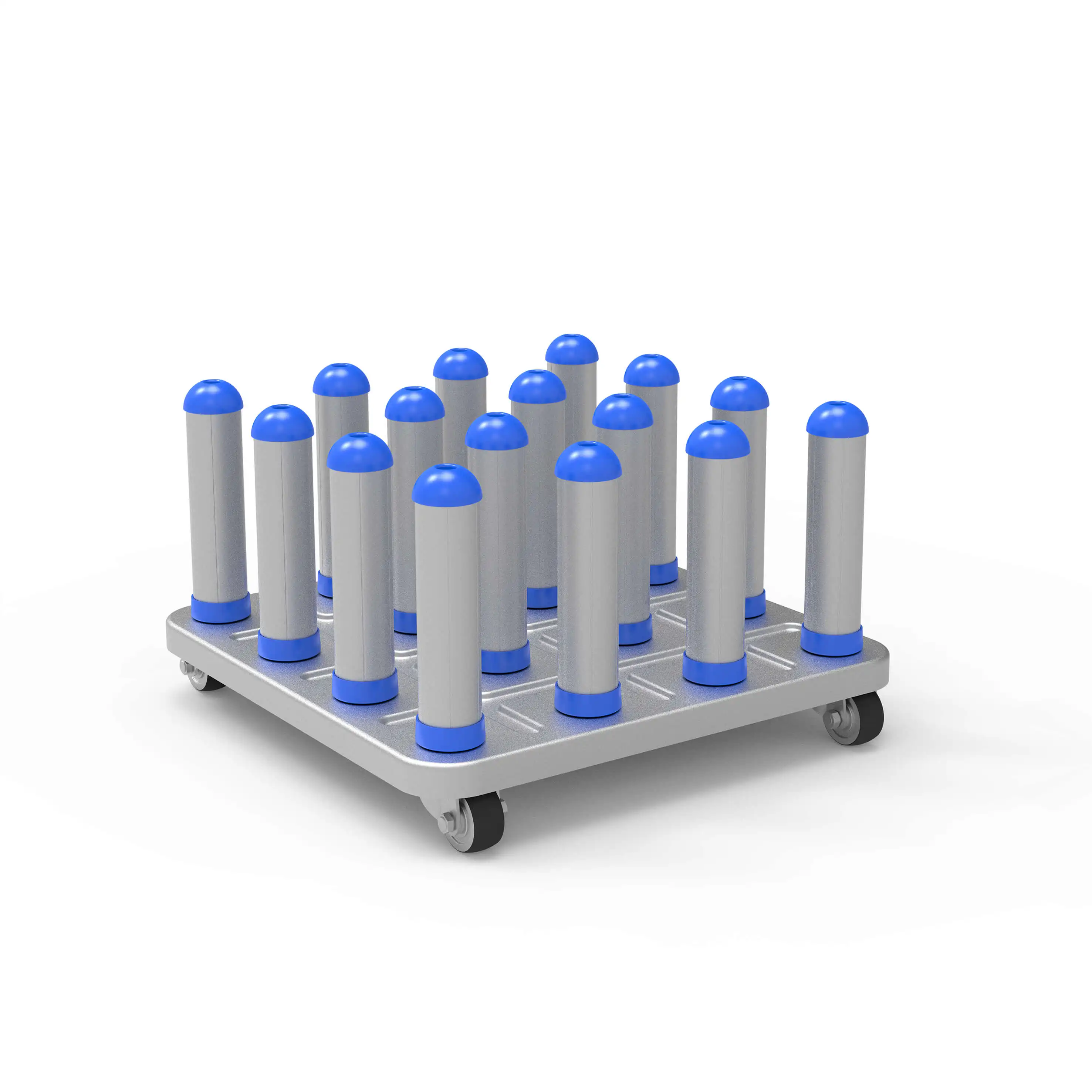 FAYON convenient mobile vinyl storage rack