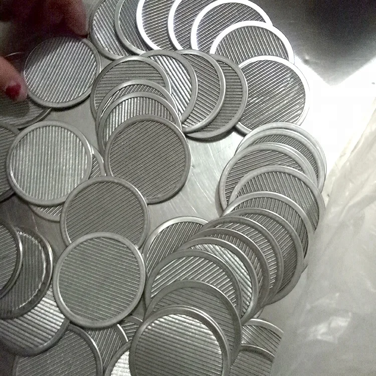 Настроить 10 25 100 200 микрон 304 проволочная сетка из нержавеющей стали металлический фильтр диск