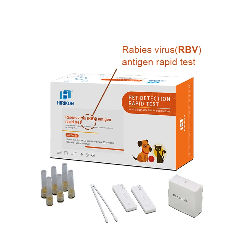 Wholesale Veterinary Diagnostic Pet Dog Canine Antigen Rapid Test Kit for Home Using
