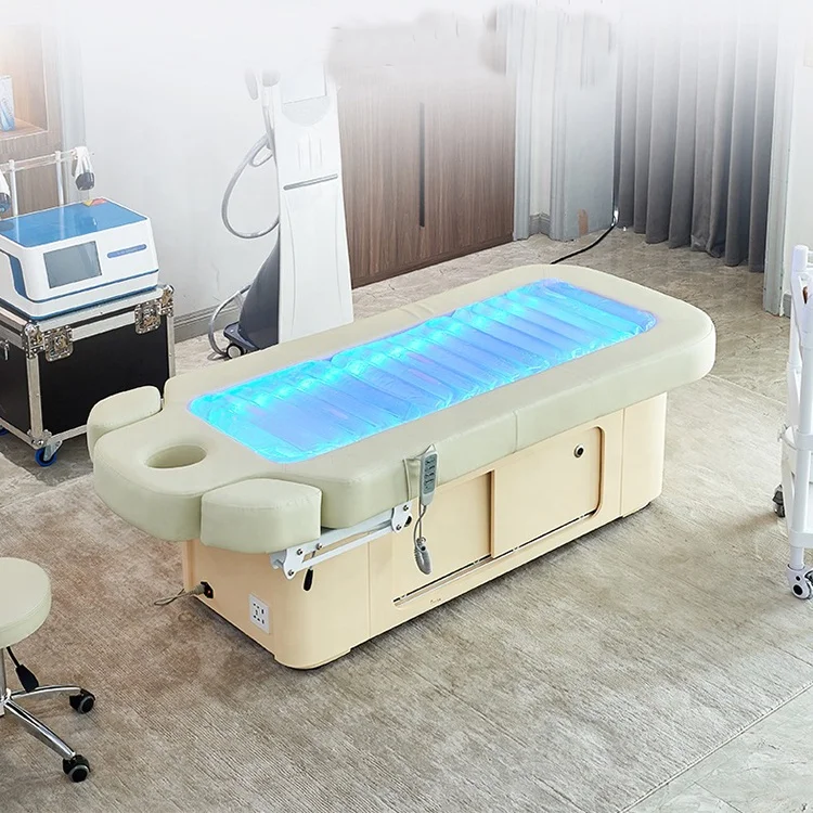 Modern spa head massage bed 4 motors electric multifunctional hydrotherapy water massage bed for sale