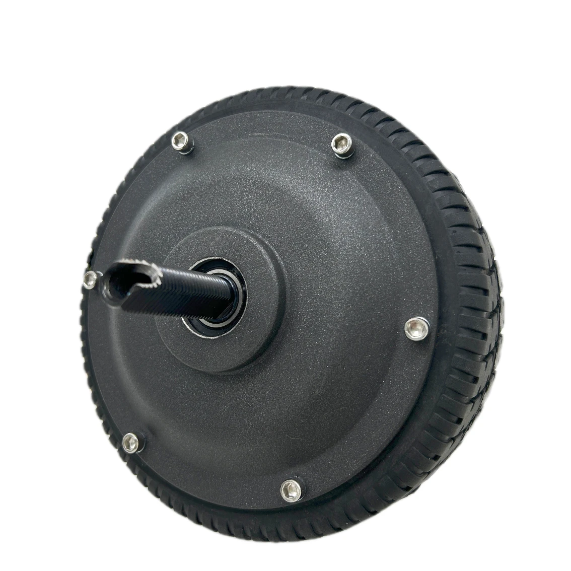 6 inch geared dc low speed high torque wheel hub motor with encoder scooter wheelchair robot cart trolley with drum brake