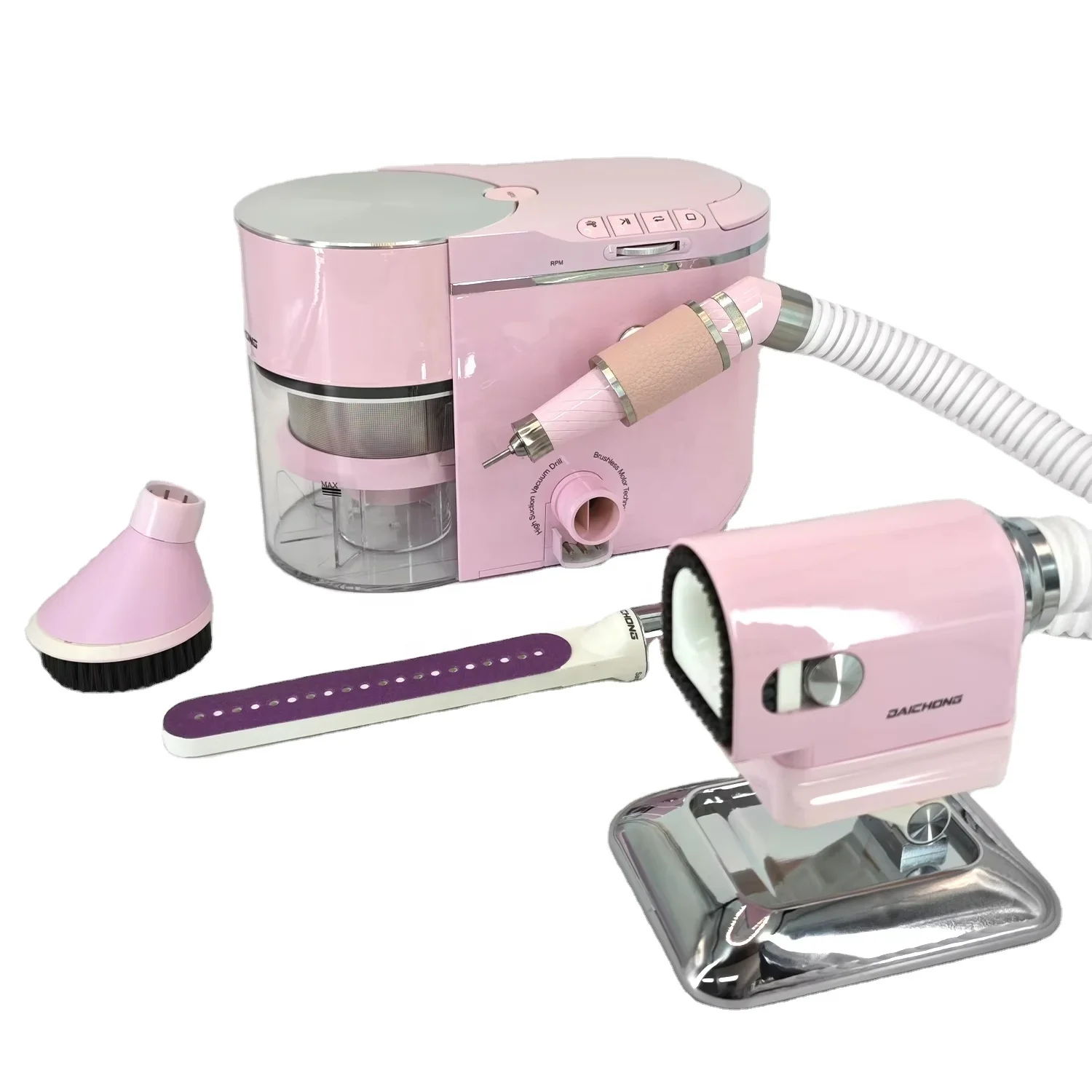 DAICHONG New Coming High Quality Silent King 240W Nail Dust Vacuum Cleaner Nail Dust Collector
