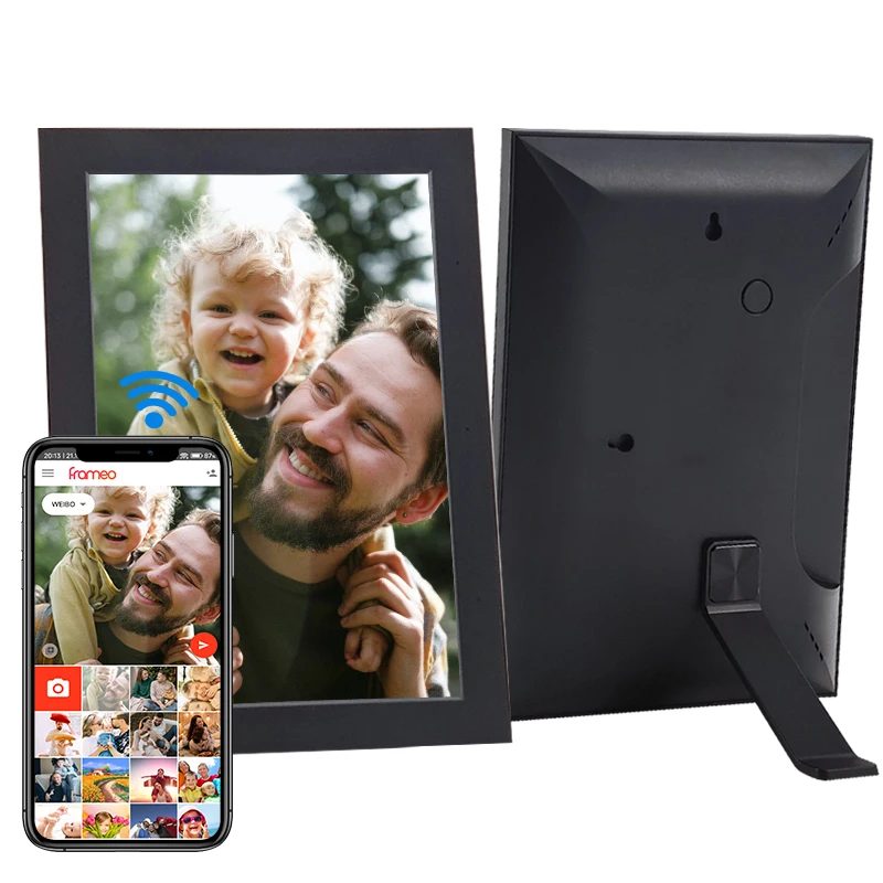 Amazon 10.1 Inch Whale Photo App Wifi Digital Photo Frame With Alexa Smart Voice Assistant