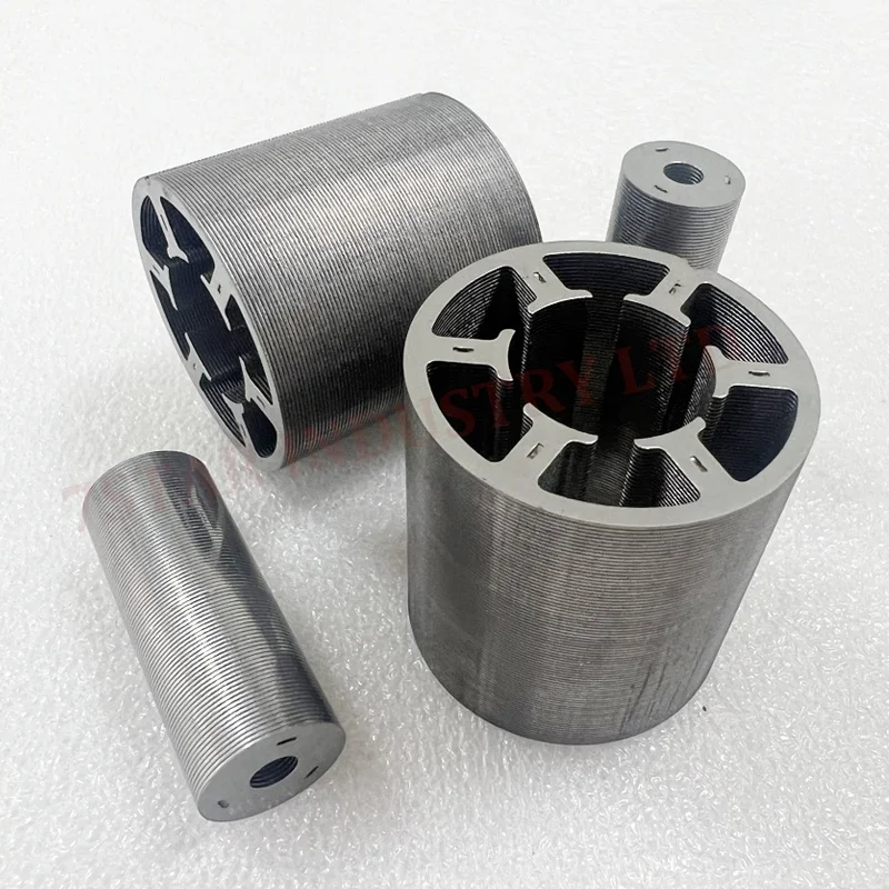 6 P lamination si-steel motor core existing mold laminated stator core and rotor core
