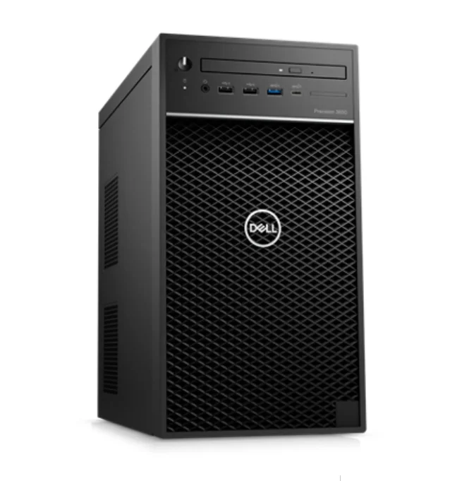 Dellprecision 3650 интернет-магазины настольная рабочая станция ПК башня I5-11400 16G жесткий диск на 1 ТБ DVDRW 460 Вт Мощность