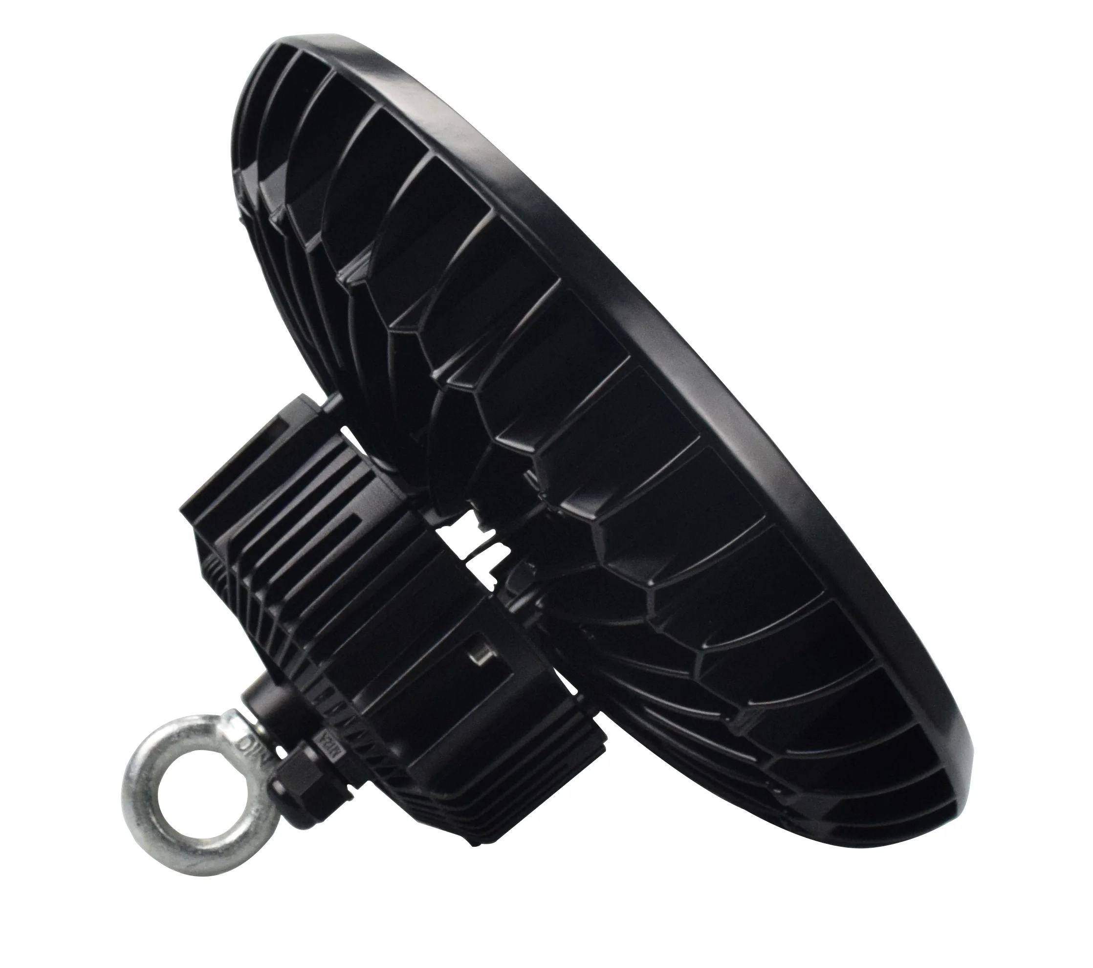 High lumen warehouse dimmable highbay 150lm/w zigbee wireless control ip65 ufo 100w 150w led high bay light