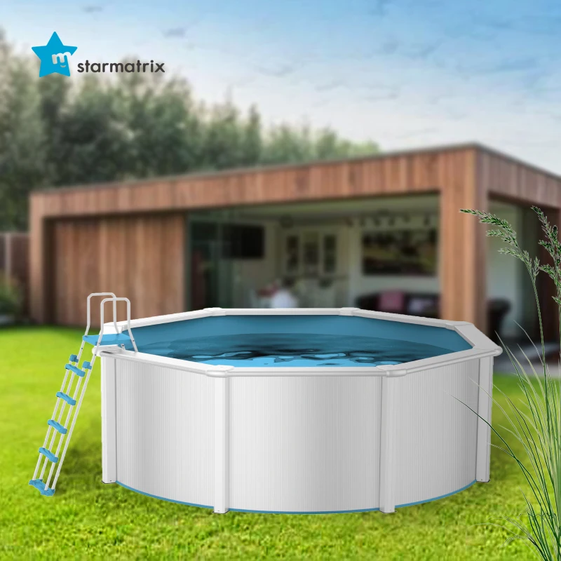 STARMATRIX PSP493612B/BW aboveground steel swimming pools in bulk piscinas grandes 16 inch above ground pool