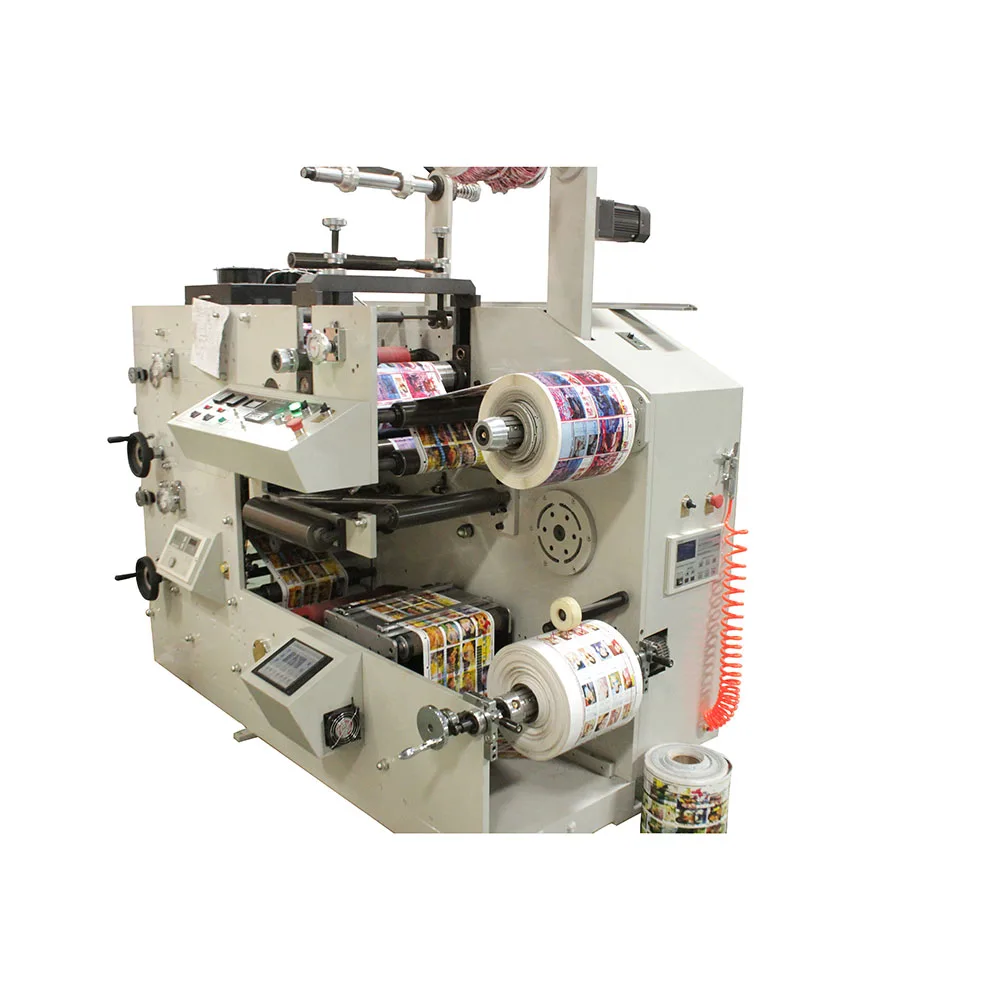 DYRY-3C-320 этикеточная бумага 3 Цвет флексографическая печатная машина для изготовления машины бумага этикеточная Пленка Рулонная печатная машина