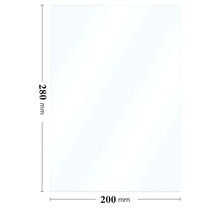 NFEP пленка для 8 9 дюймового UV DLP LCD смолы 3D принтеров 0 15 мм n