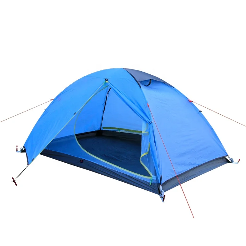 1-2 Man Tent Ultra Light-weight Hiking Backpacking Tents Fabric and Aluminum Poles for Outdoor Camping with Nylon 6306220090