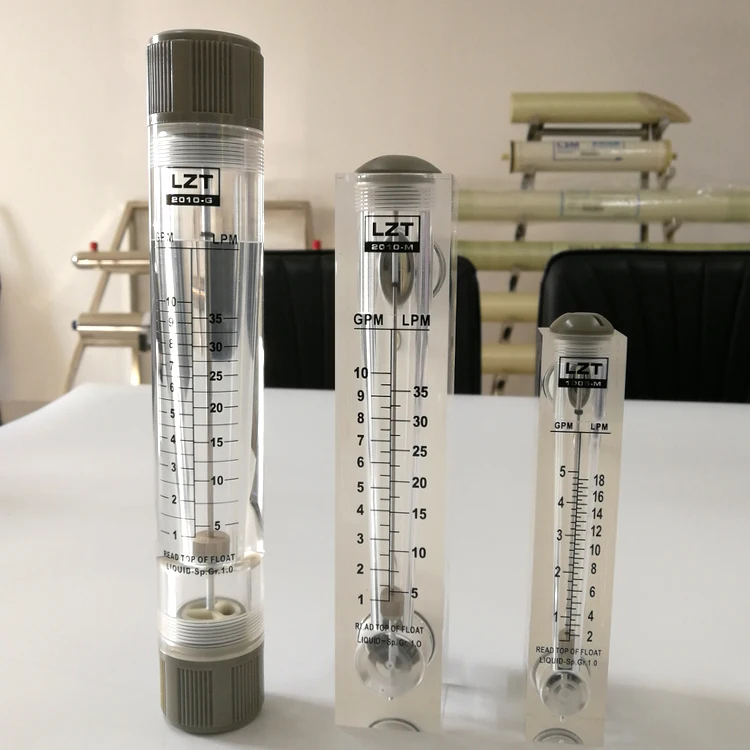 Low cost plastic panel type   water flow meter