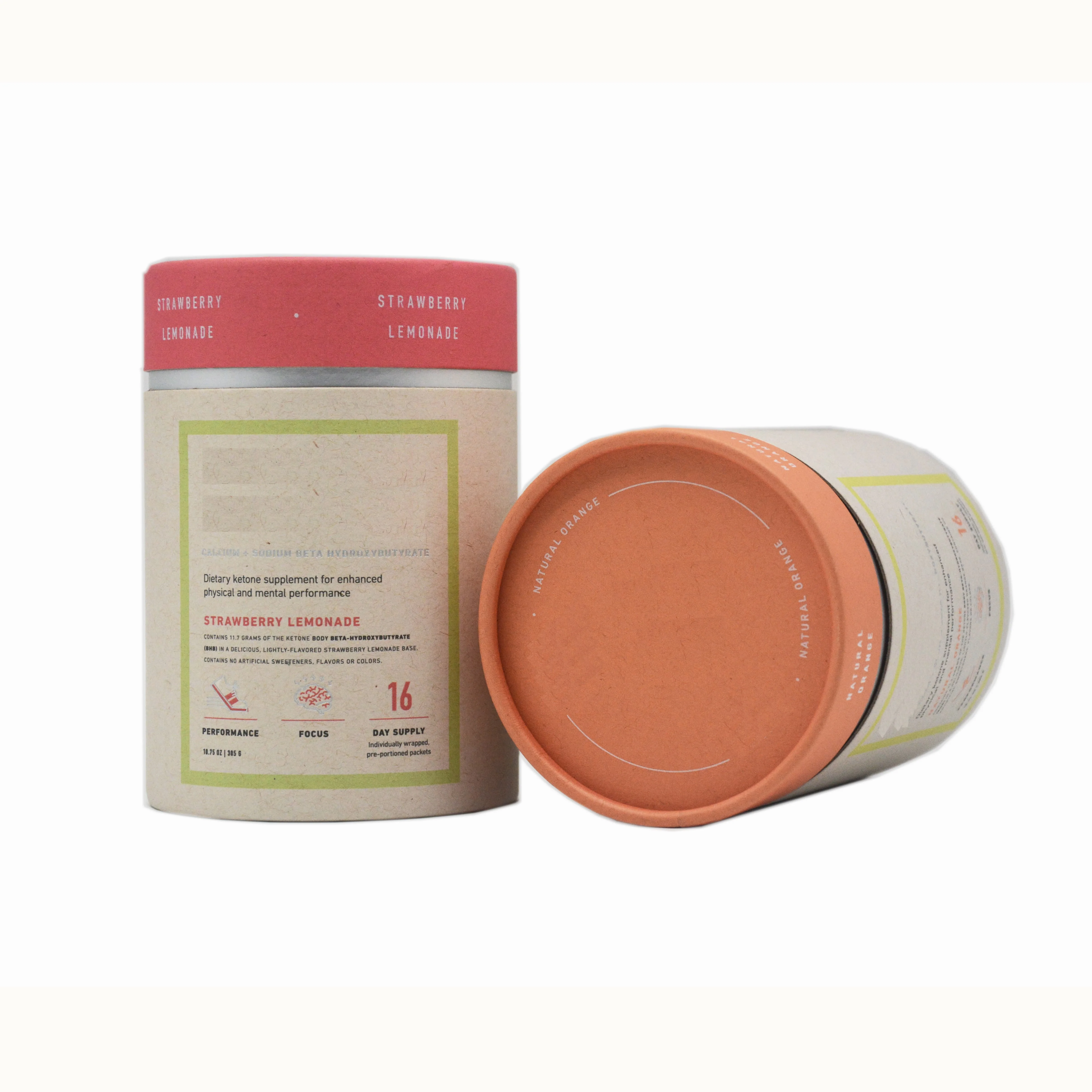 Wholesale Custom Compostable cardboard tube packaging Powder Tea Coffee Bean Oats Paper Tubes Round Gift Container Tea boxes