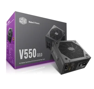 Кулер Мастер заказ Высокое качество diy высокое питание MWE550 золото V2 550w non-модульная консоль для ПК-игр с поддержкой Windows компьютерный